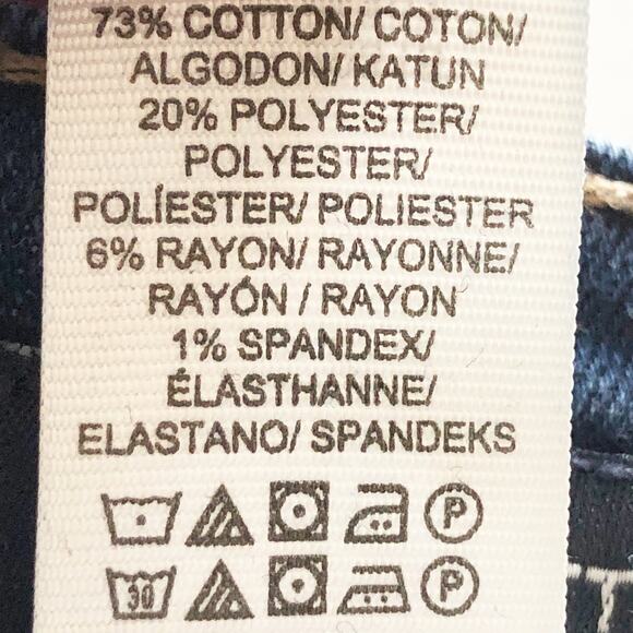 Lucky Brand Jeans Bridgette Skinny 4 | 27 Blue Jeans Stretch Denim - Picture 7 of 8